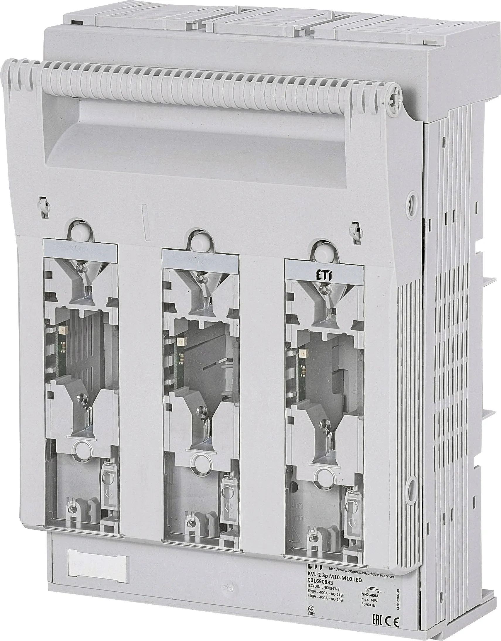 Rozłącznik skrzynkowy KVL-2 3p M10-M10 LED 001690883