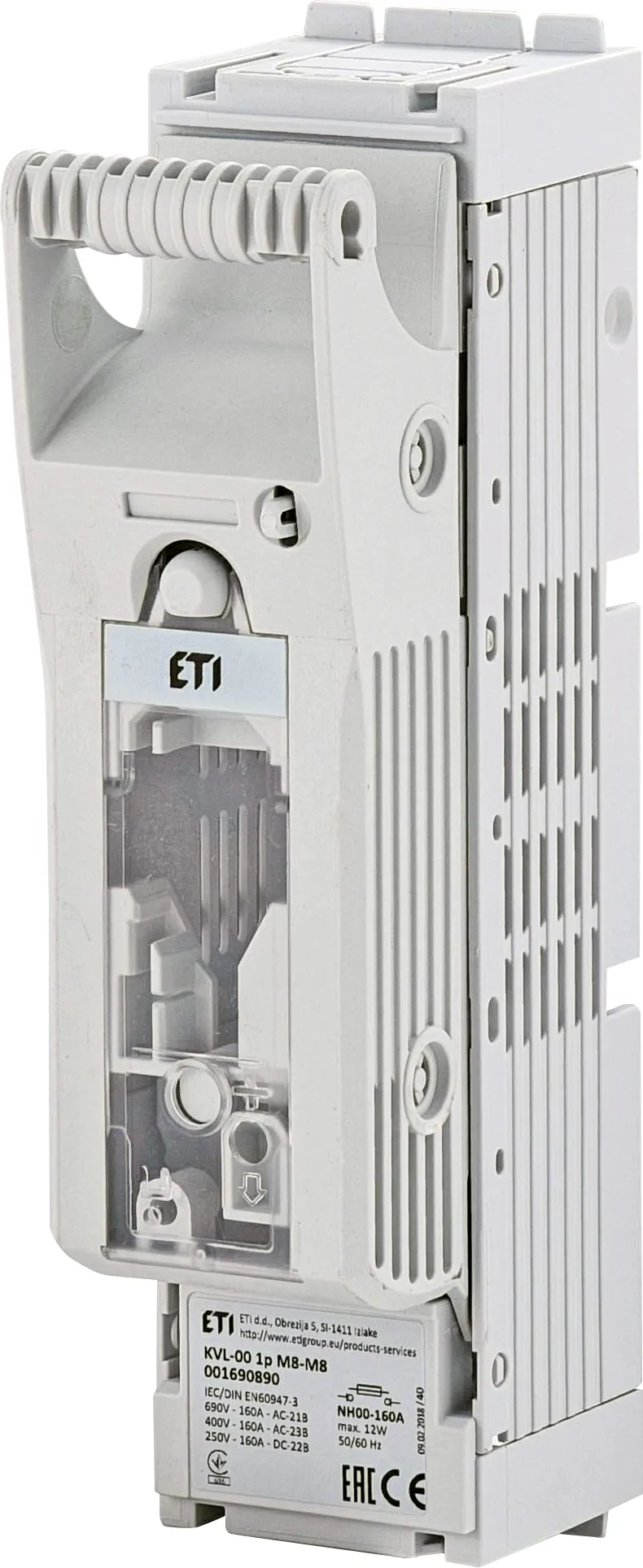 Rozłącznik skrzynkowy KVL-00 1p M8-M8 001690890