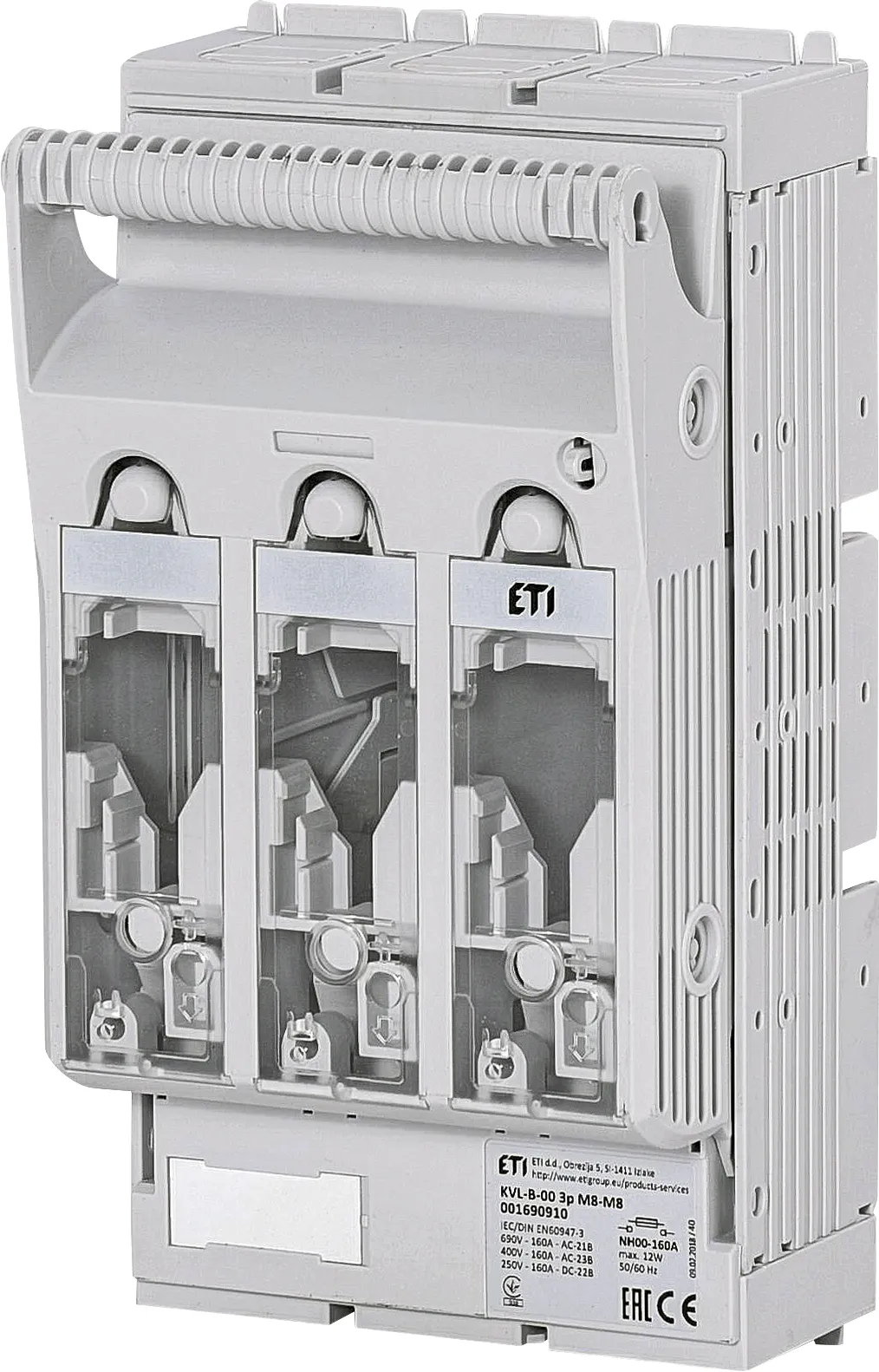 Rozłącznik skrzynkowy KVL-B-00 3p M8-M8 001690910