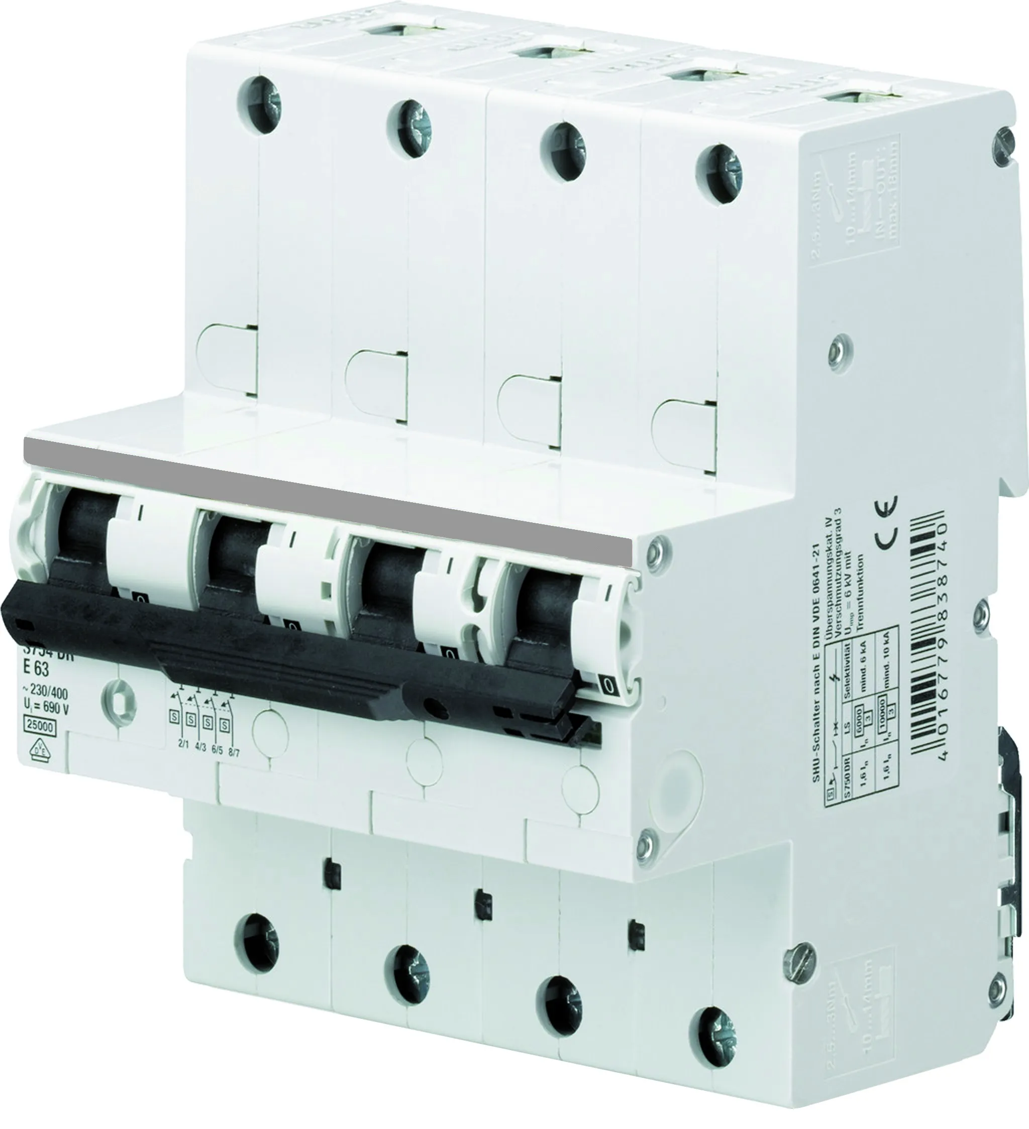 Wyłącznik nadprądowy ETIMAT SM 4p E16 002129230