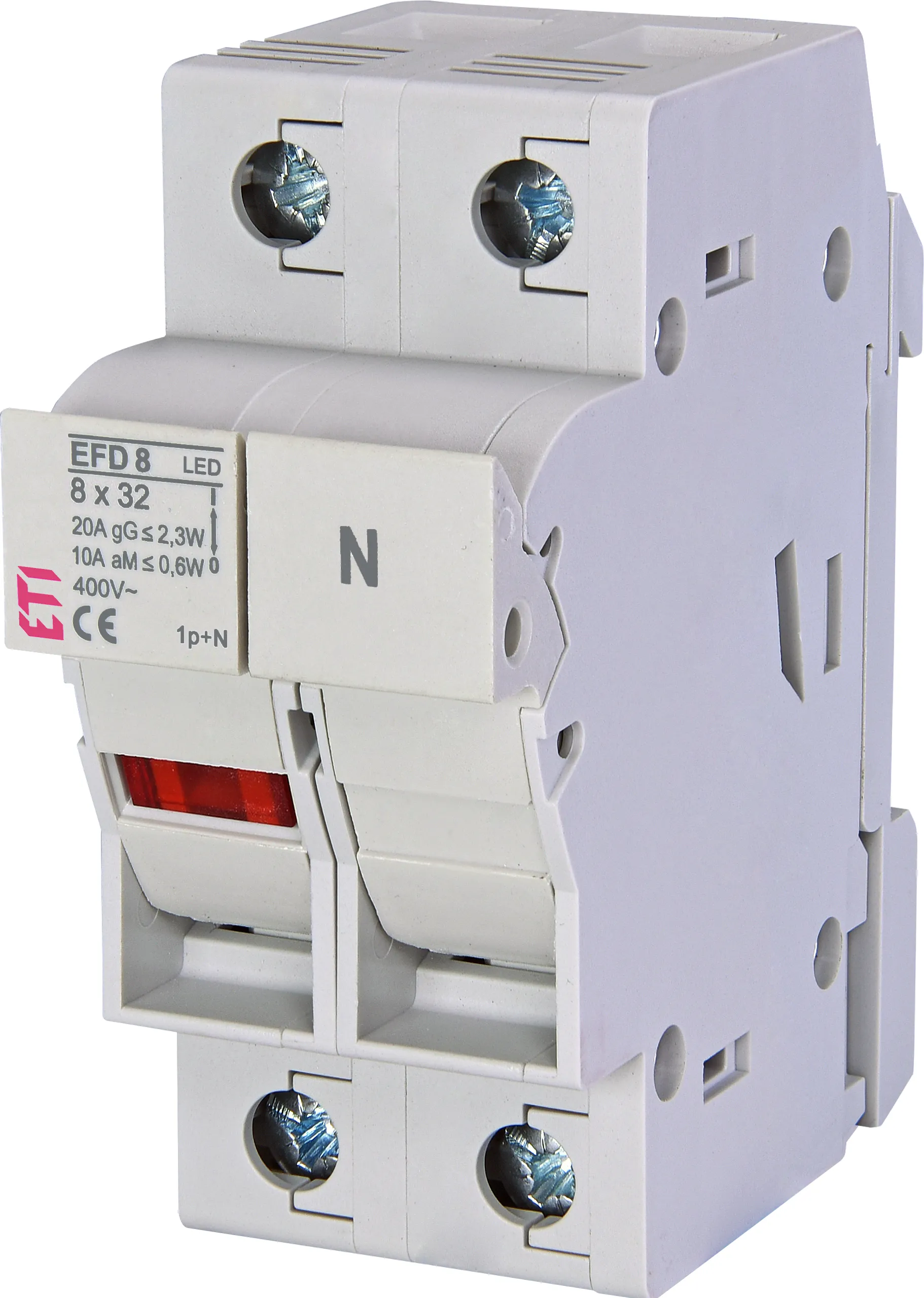 Rozłącznik bezpiecznikowy EFD 8 1p+N LED AD 002520312