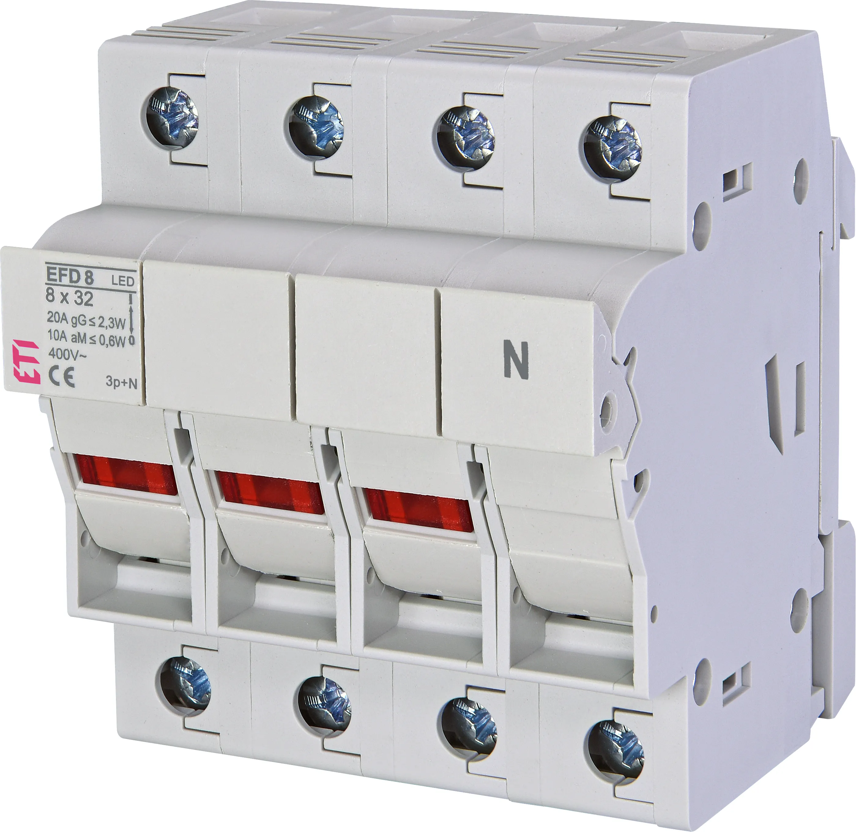 Rozłącznik bezpiecznikowy EFD 8 3p+N LED AD 002520315