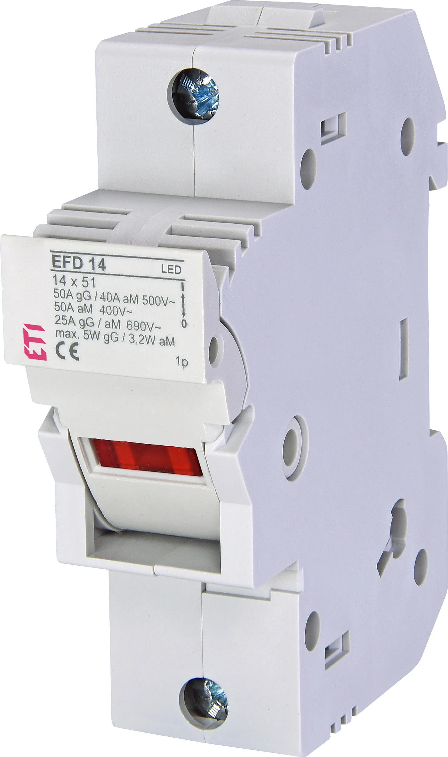 Rozłącznik bezpiecznikowy EFD 14 1p LED 002560011