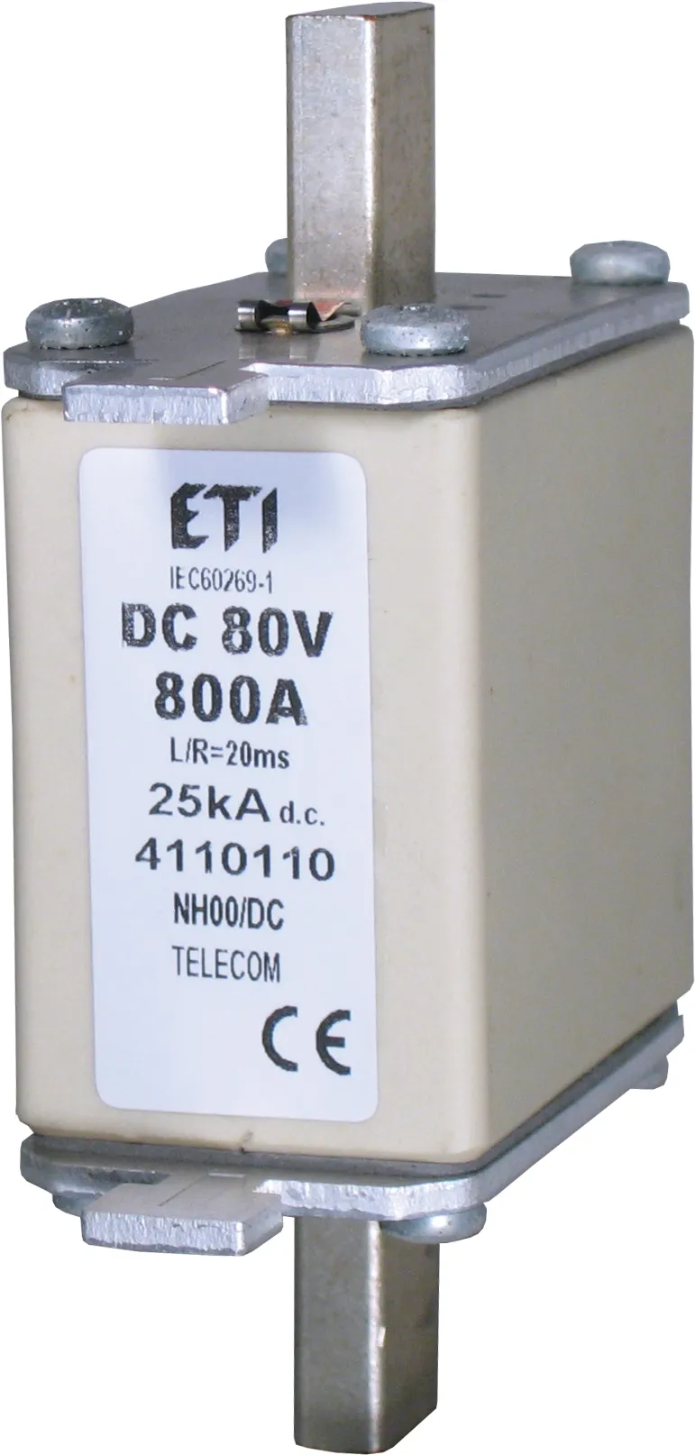 Wkładka topikowa NH00/K 200A/80V DC 004110119