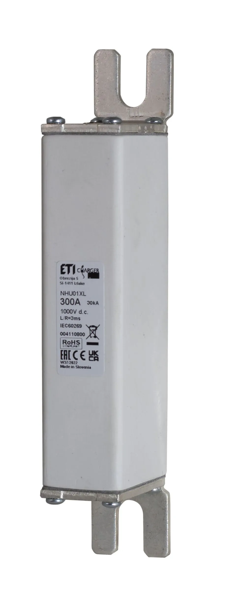 Wkładka topikowa NHU01XL/150 aR 63A/1000V DC 004110810