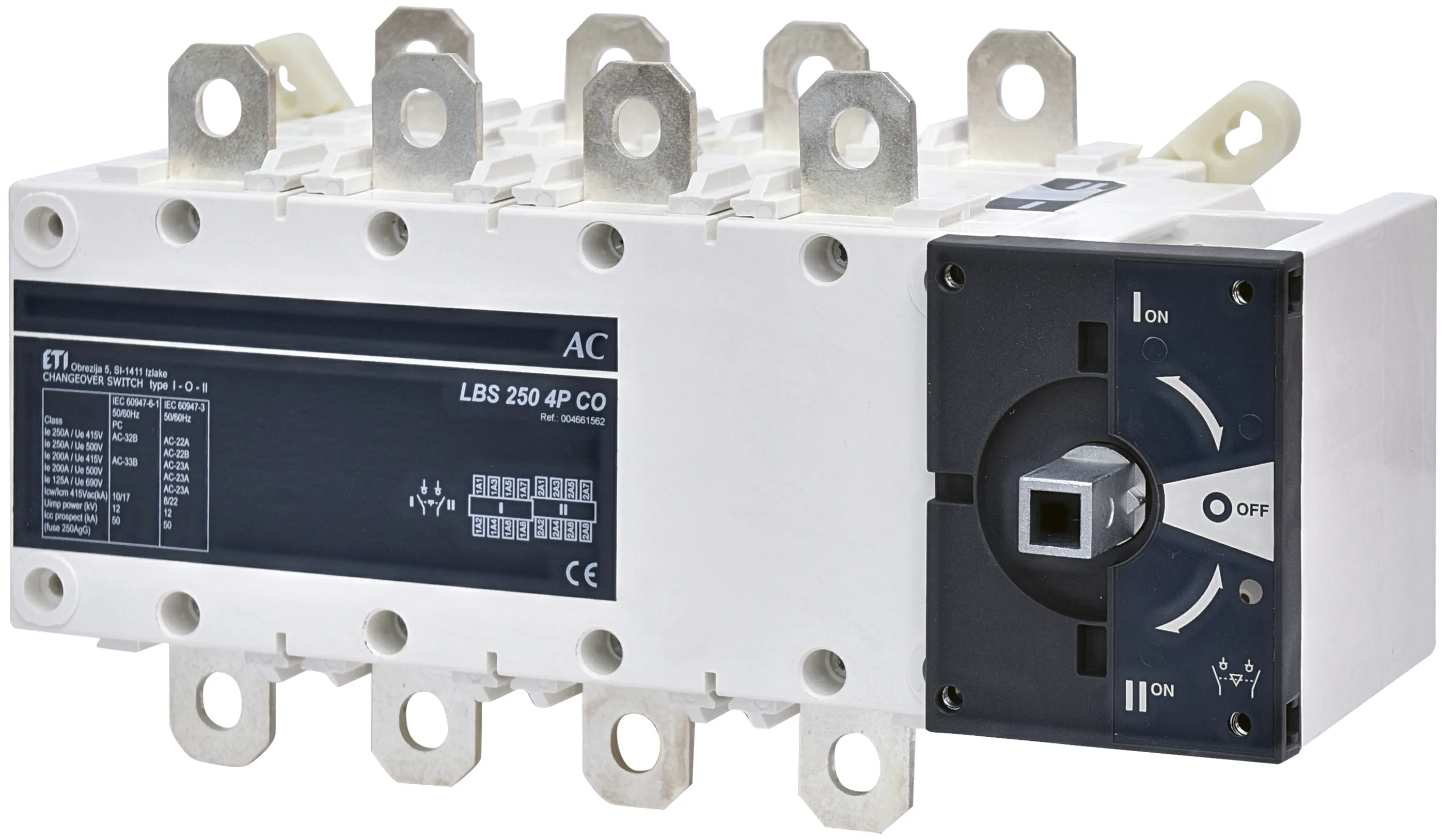 Przełącznik 1-0-2 LBS 250 4P CO 004661562