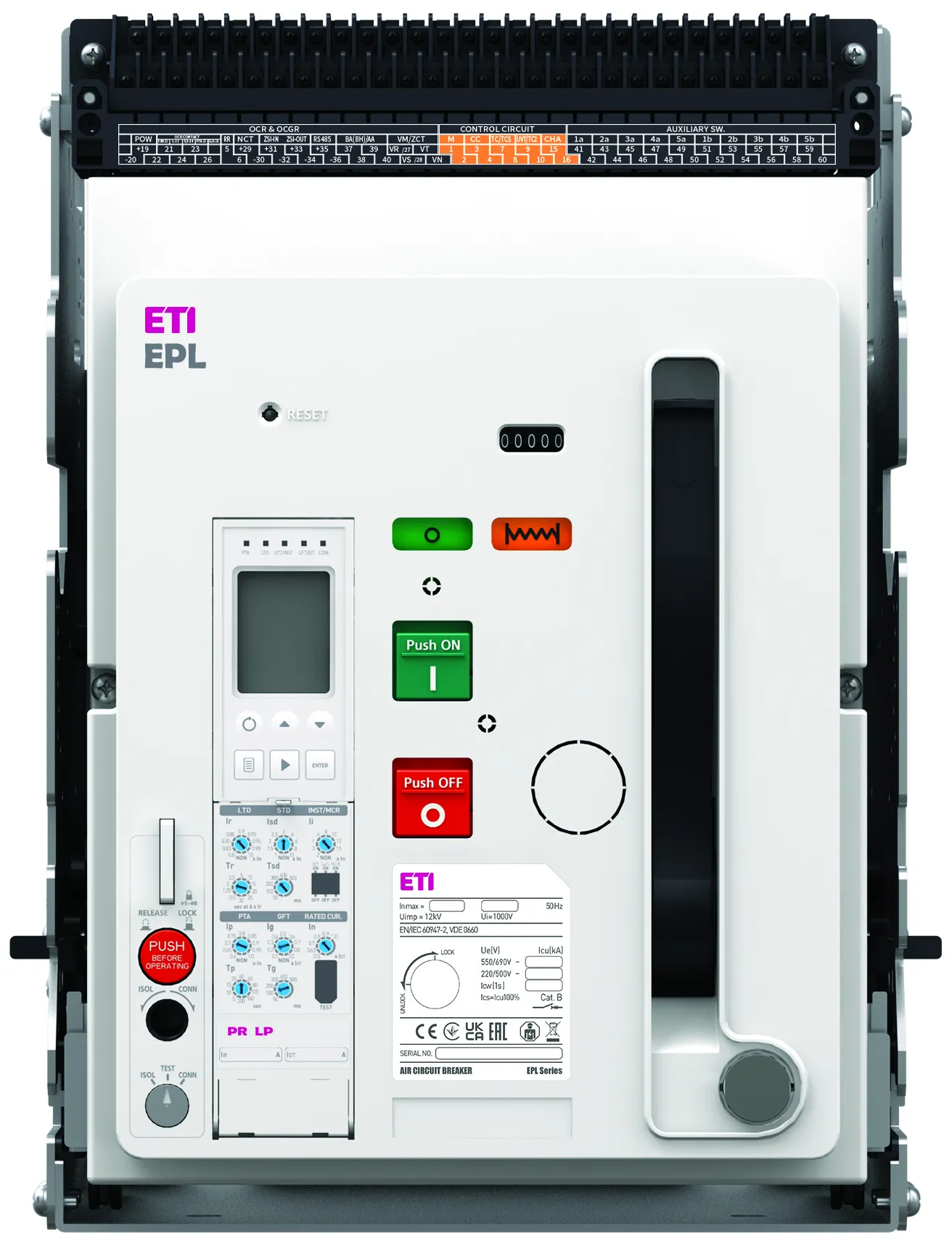 Wyłącznik powietrzny EPL-16 3H AD/M2C2S2/PR-LP 004695704