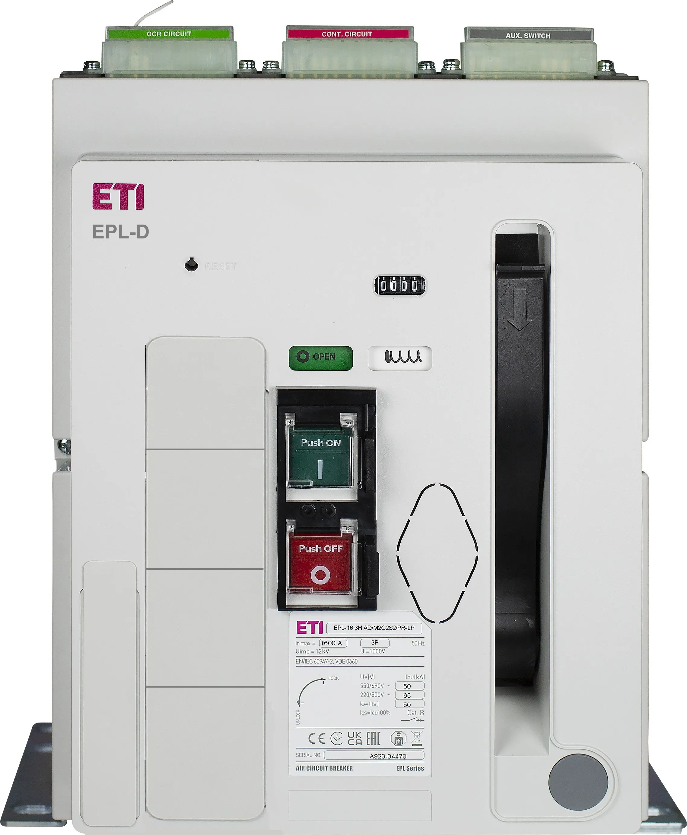 Rozłącznik izolacyjny EPL-D-16 3H AF/M2C2S2 004696620