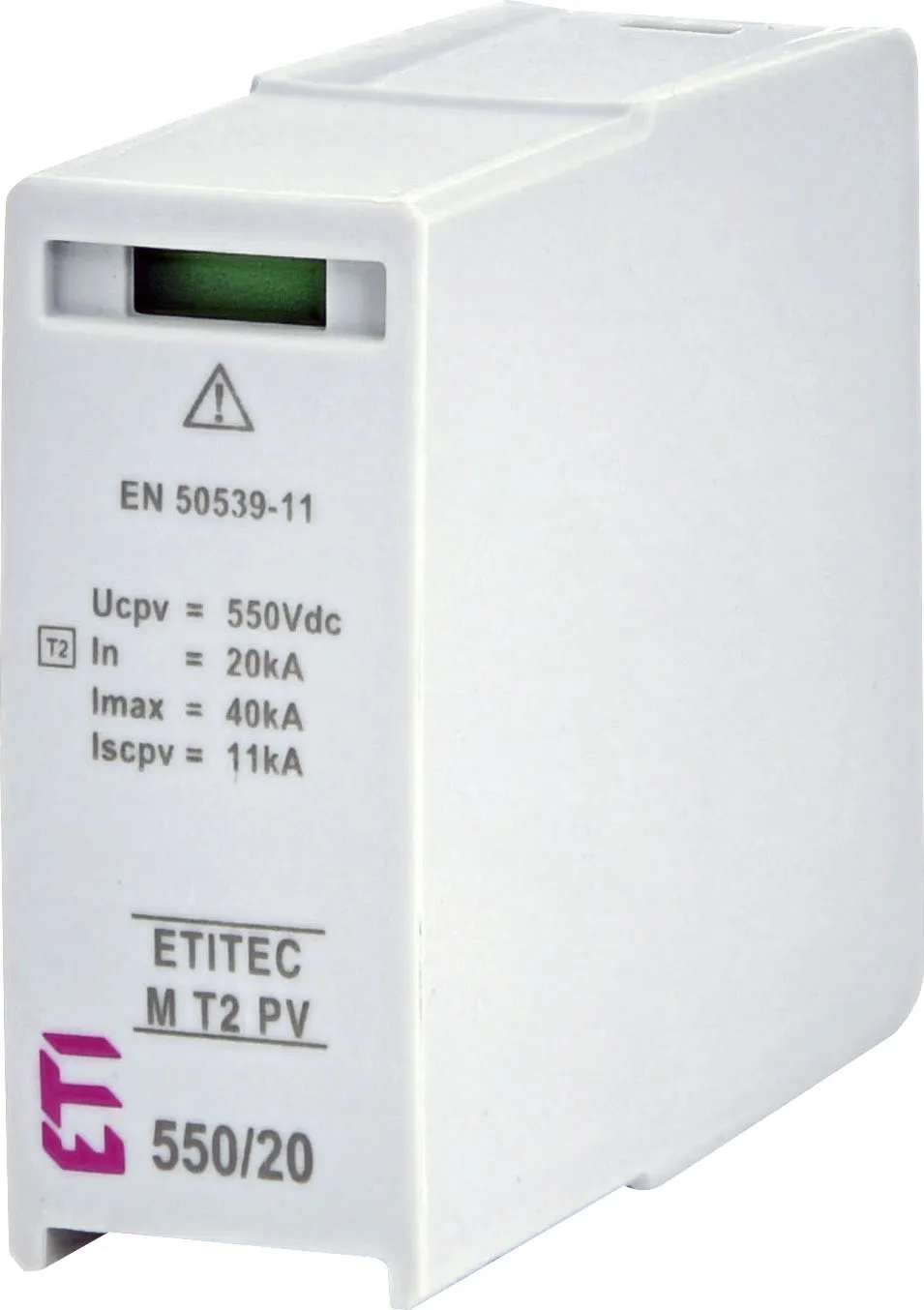 Ogranicznik przepięć MOD. M T2 PV 550/20 002440523