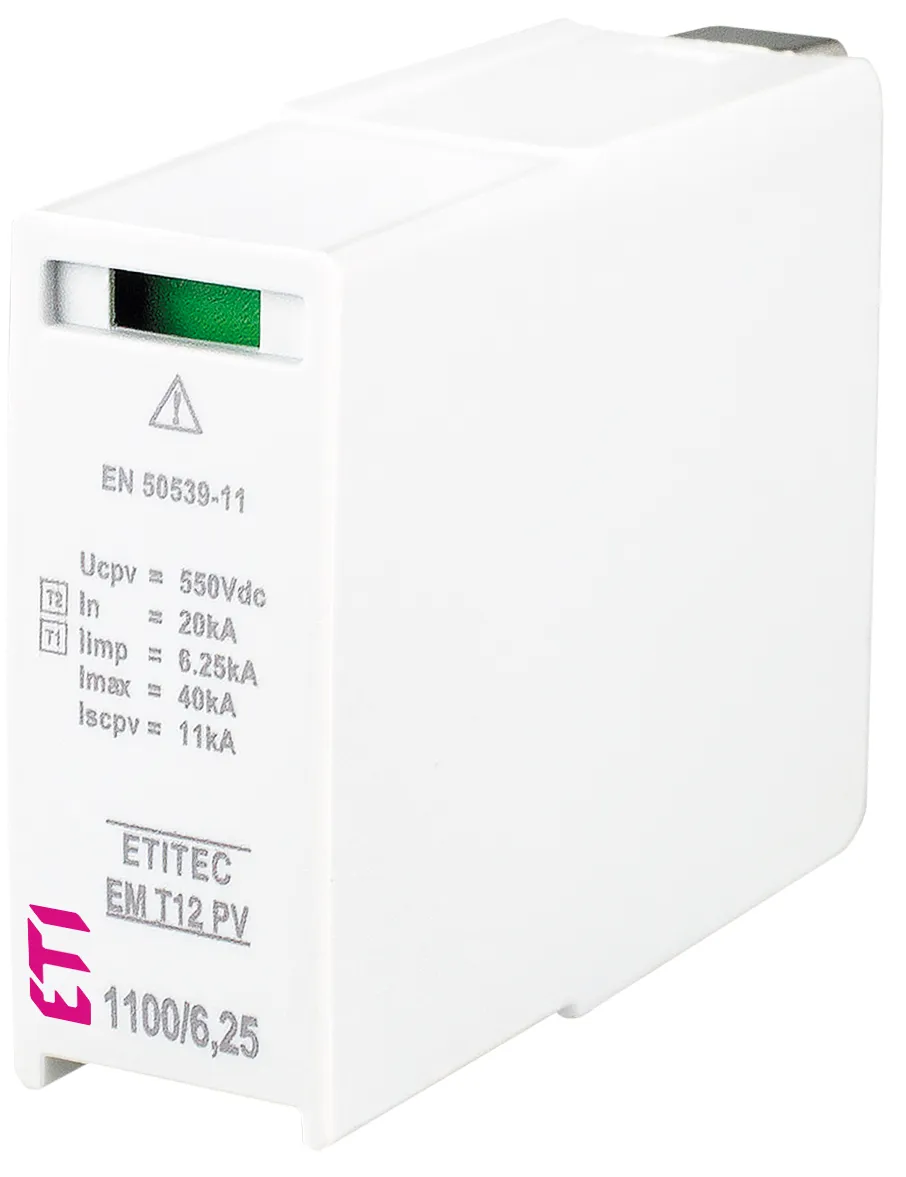 Ogranicznik przepięć MOD. EM T12 PV 750/5 002440585