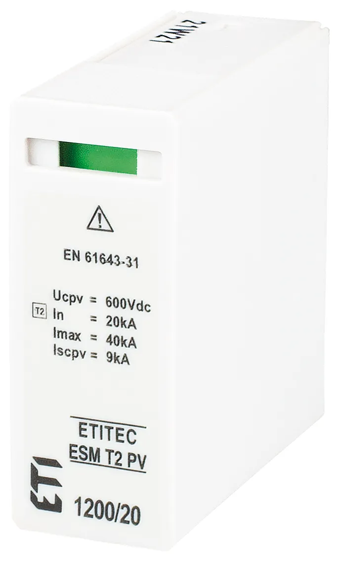 Ogranicznik przepięć MOD. ESM T2 PV 600/20 S 002440682