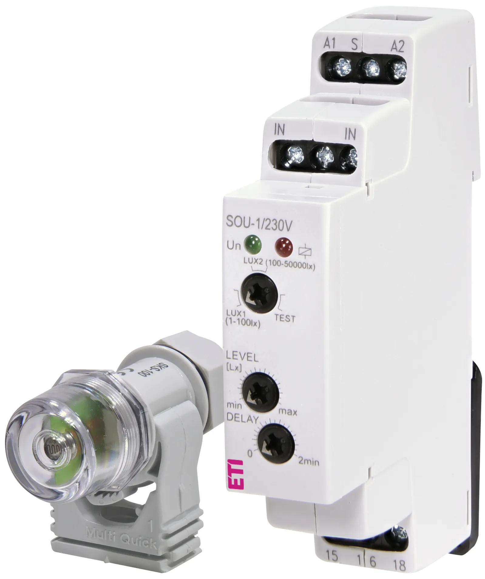 Automat zmierzchowy SOU-1/230V+senzor 002470011