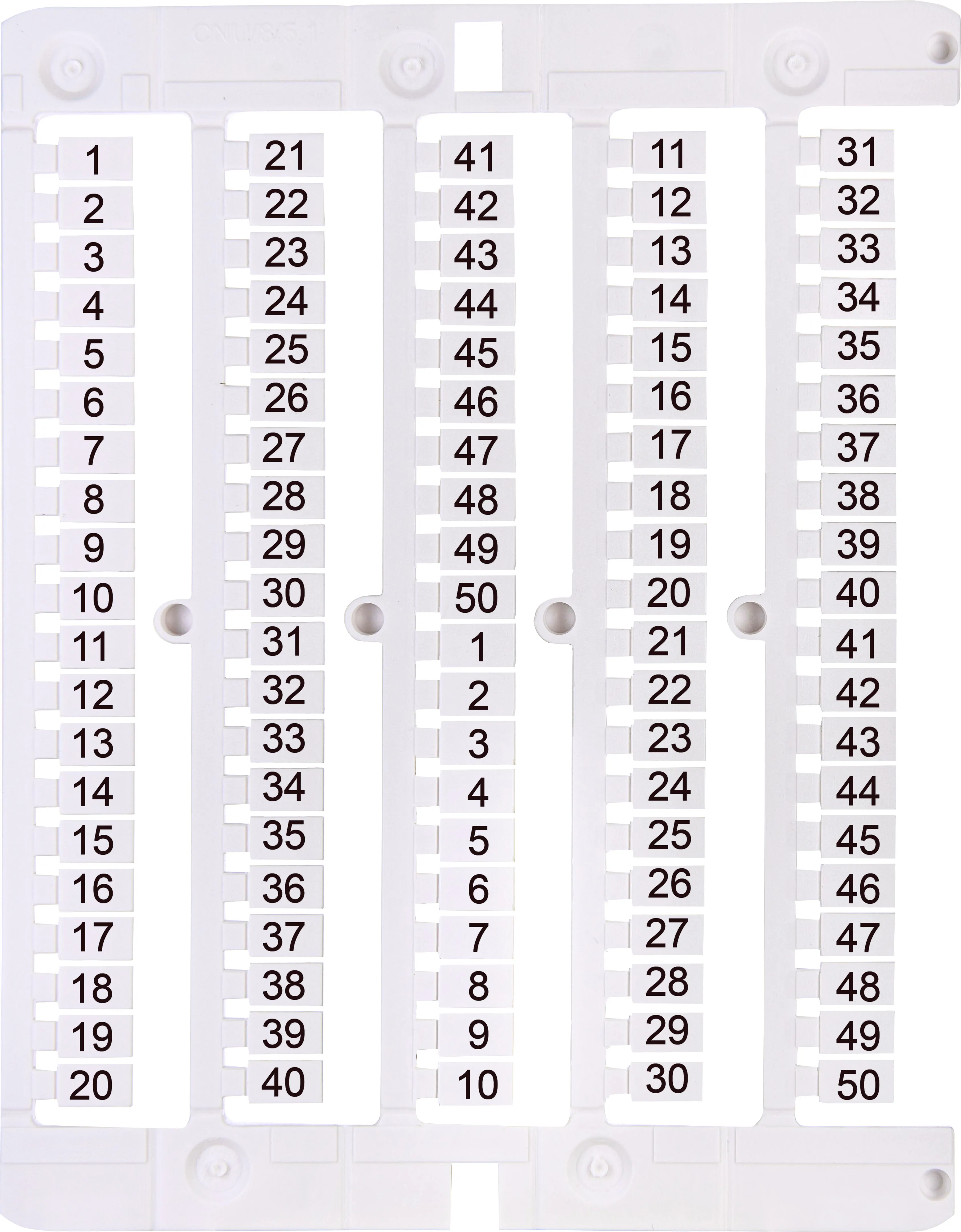 Listwa opisowa ES-NU0851001 003903077