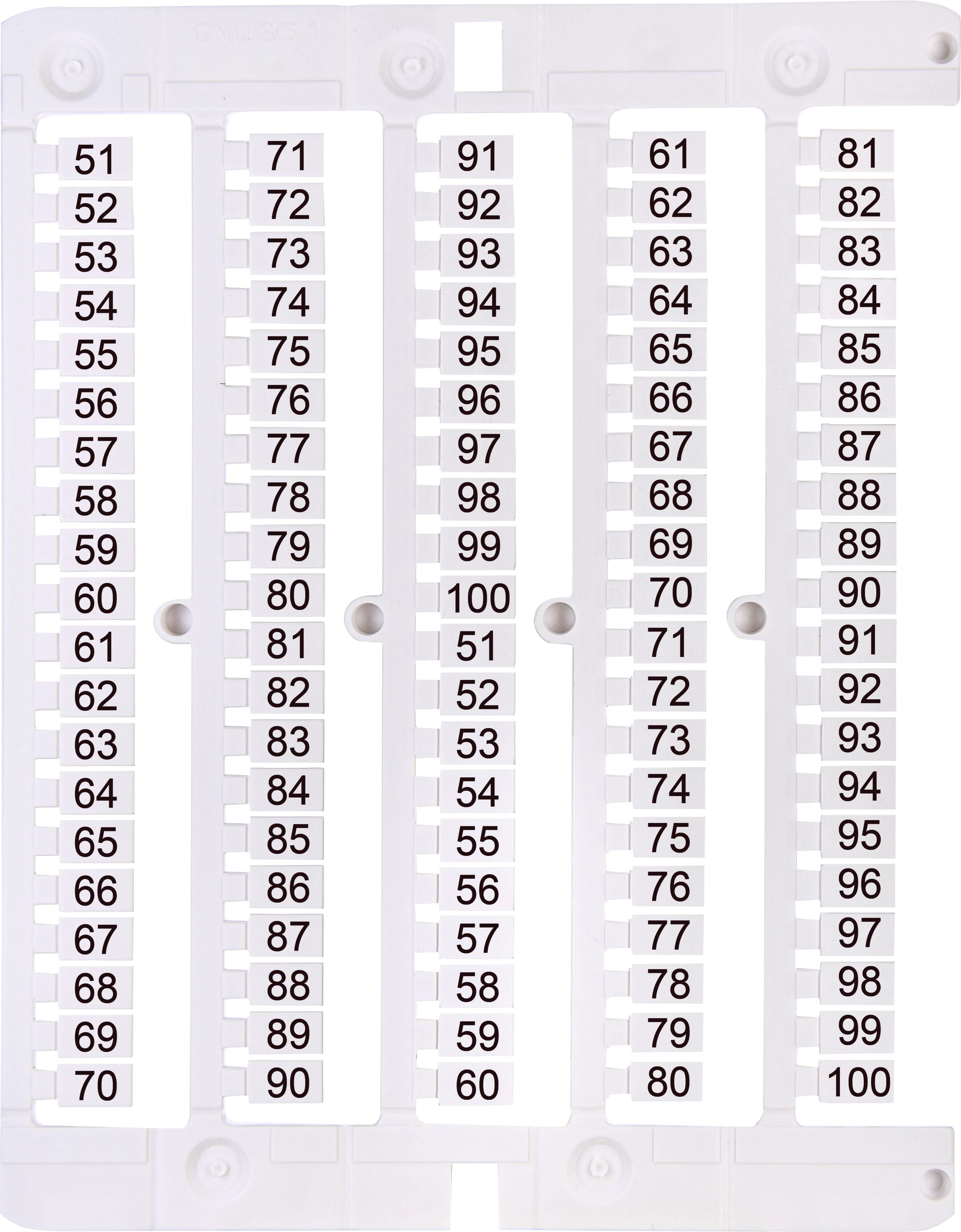 Listwa opisowa ES-NU0851051 003903078