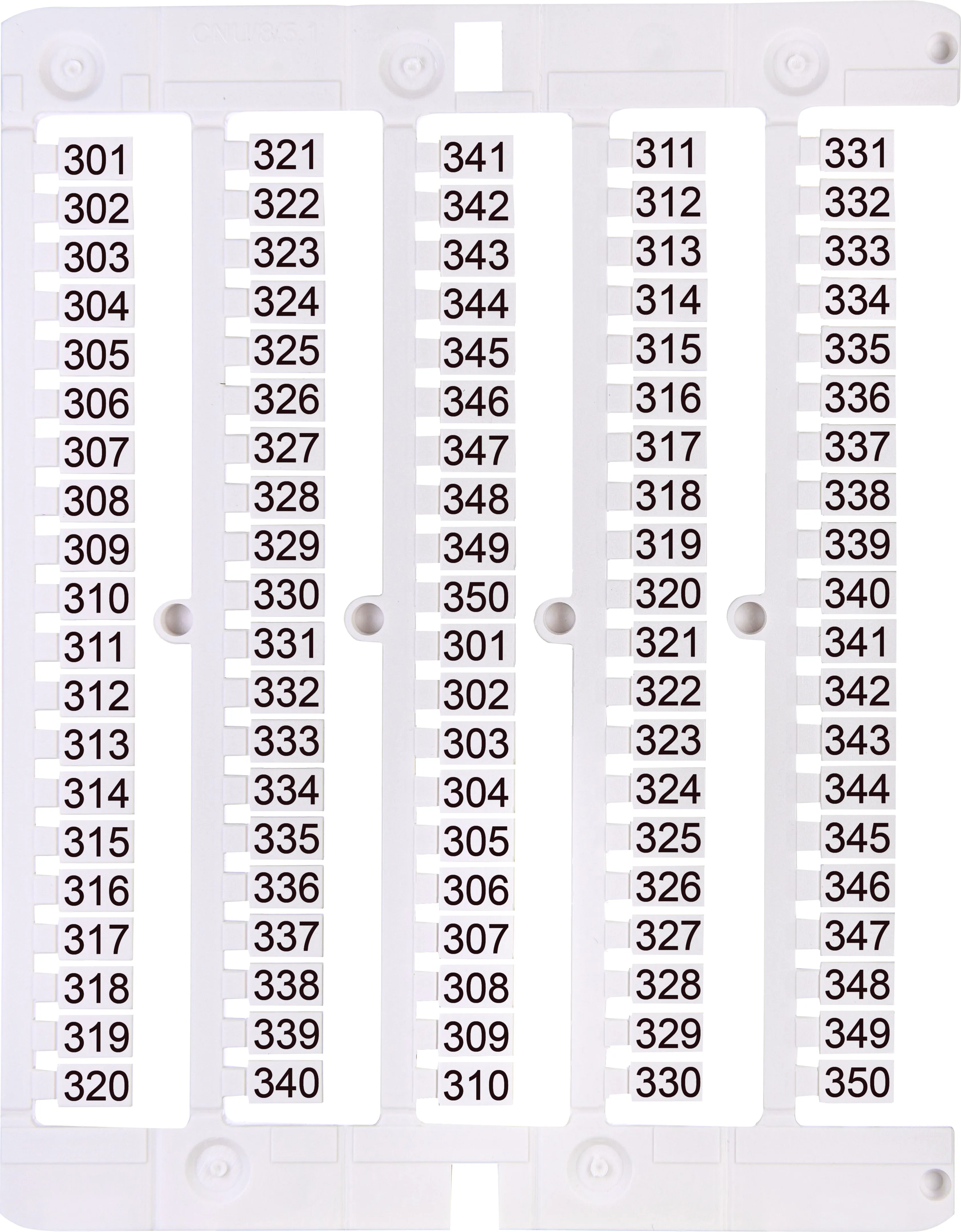 Listwa opisowa ES-NU0851301 003903083