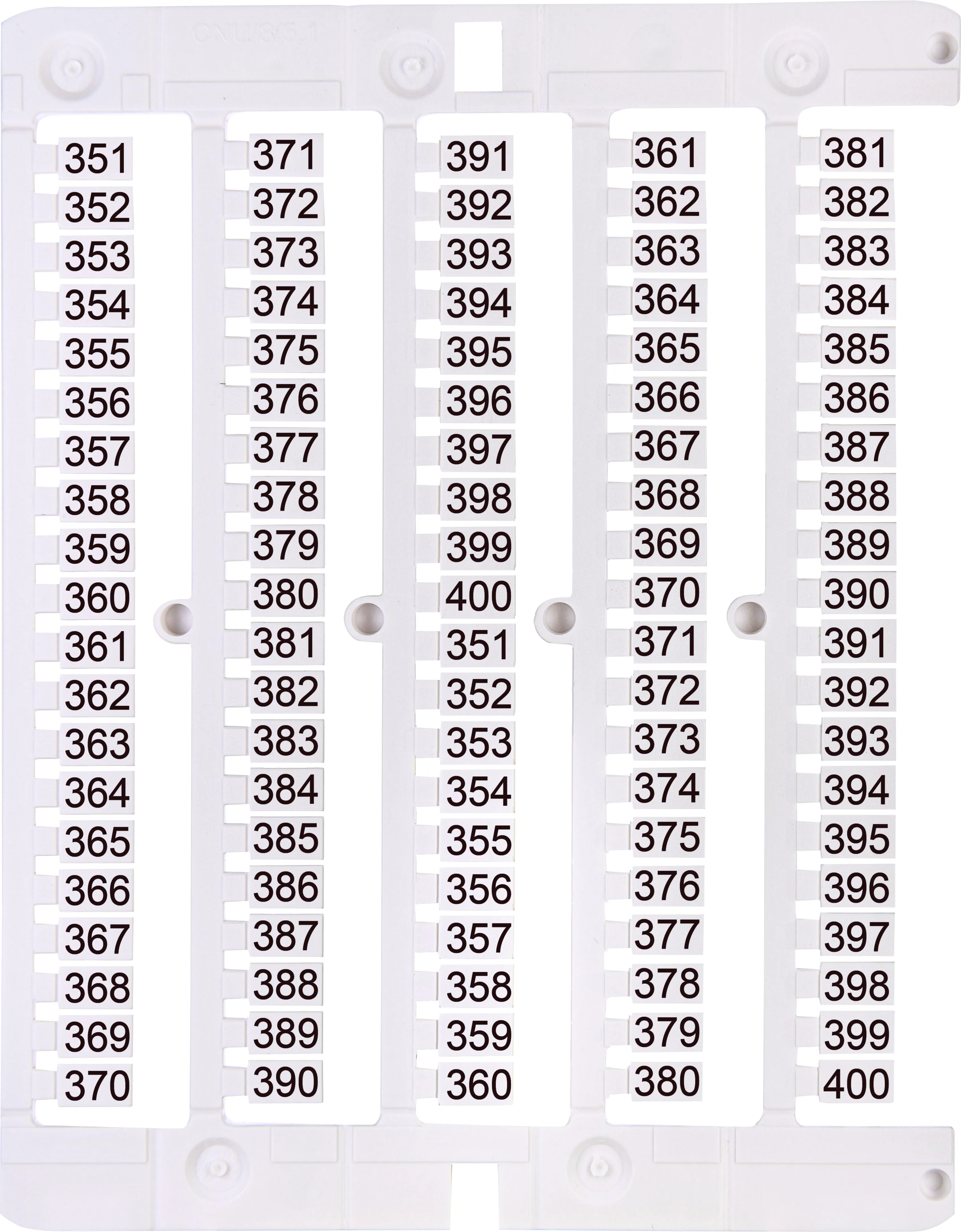 Listwa opisowa ES-NU0851351 003903084