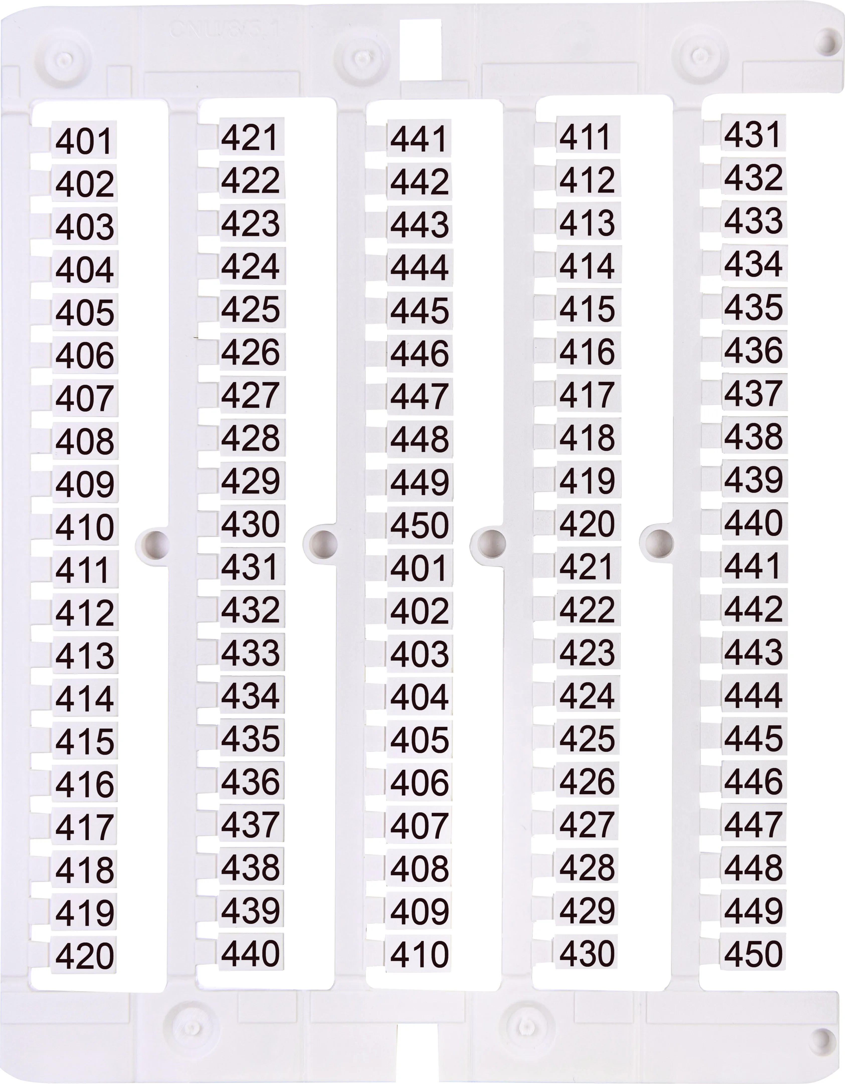 Listwa opisowa ES-NU0851401 003903085