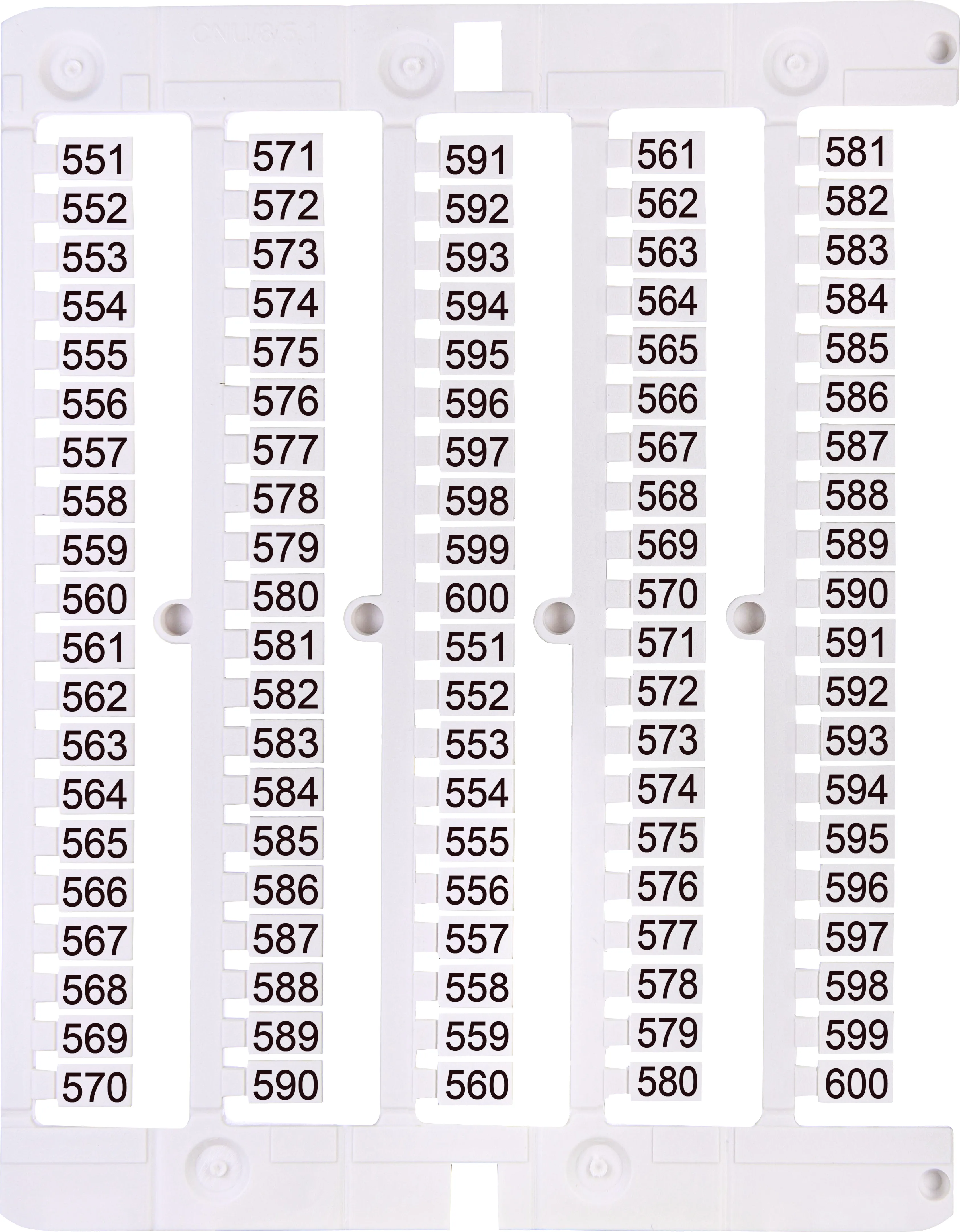 Listwa opisowa ES-NU0851551 003903088