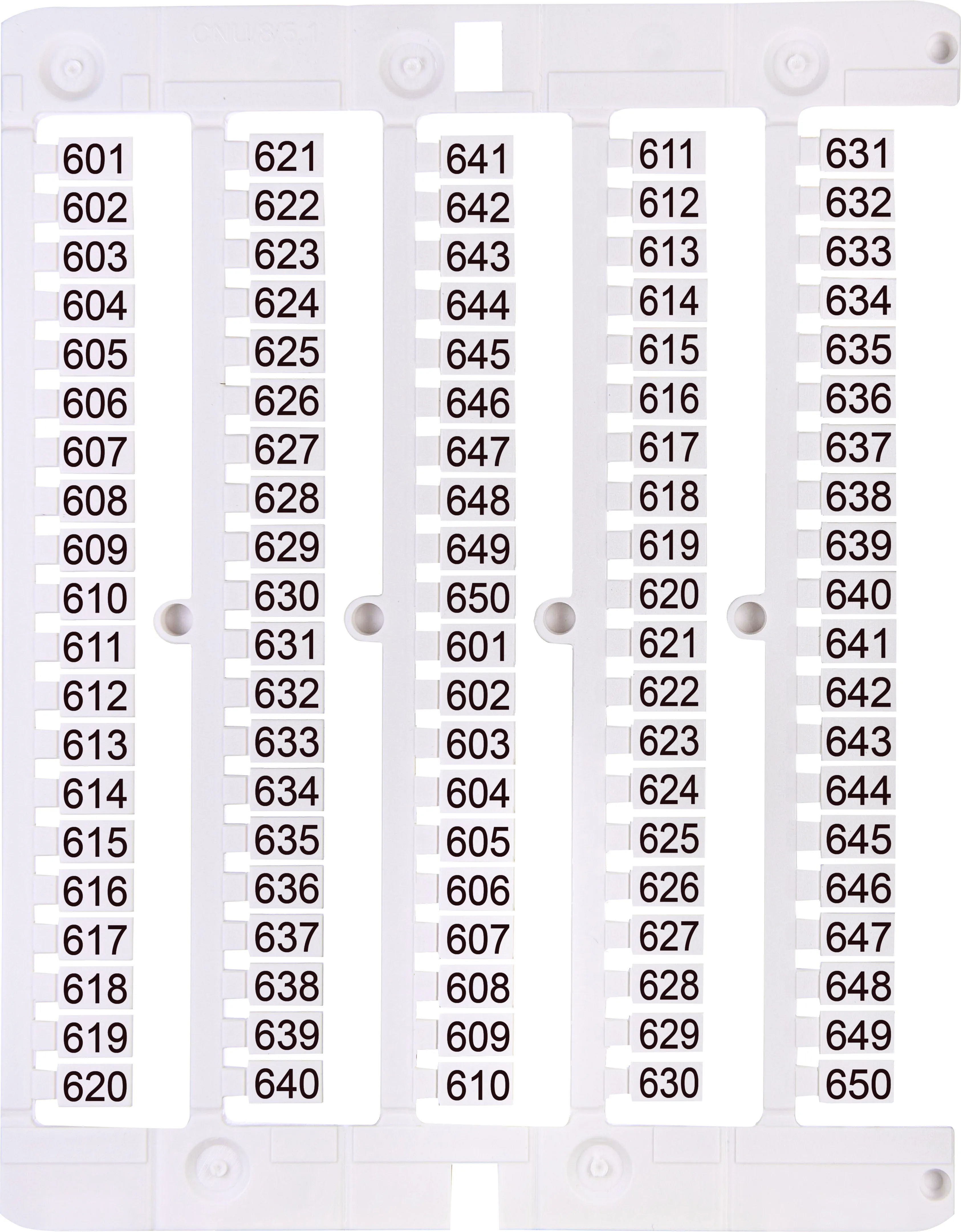 Listwa opisowa ES-NU0851601 003903089