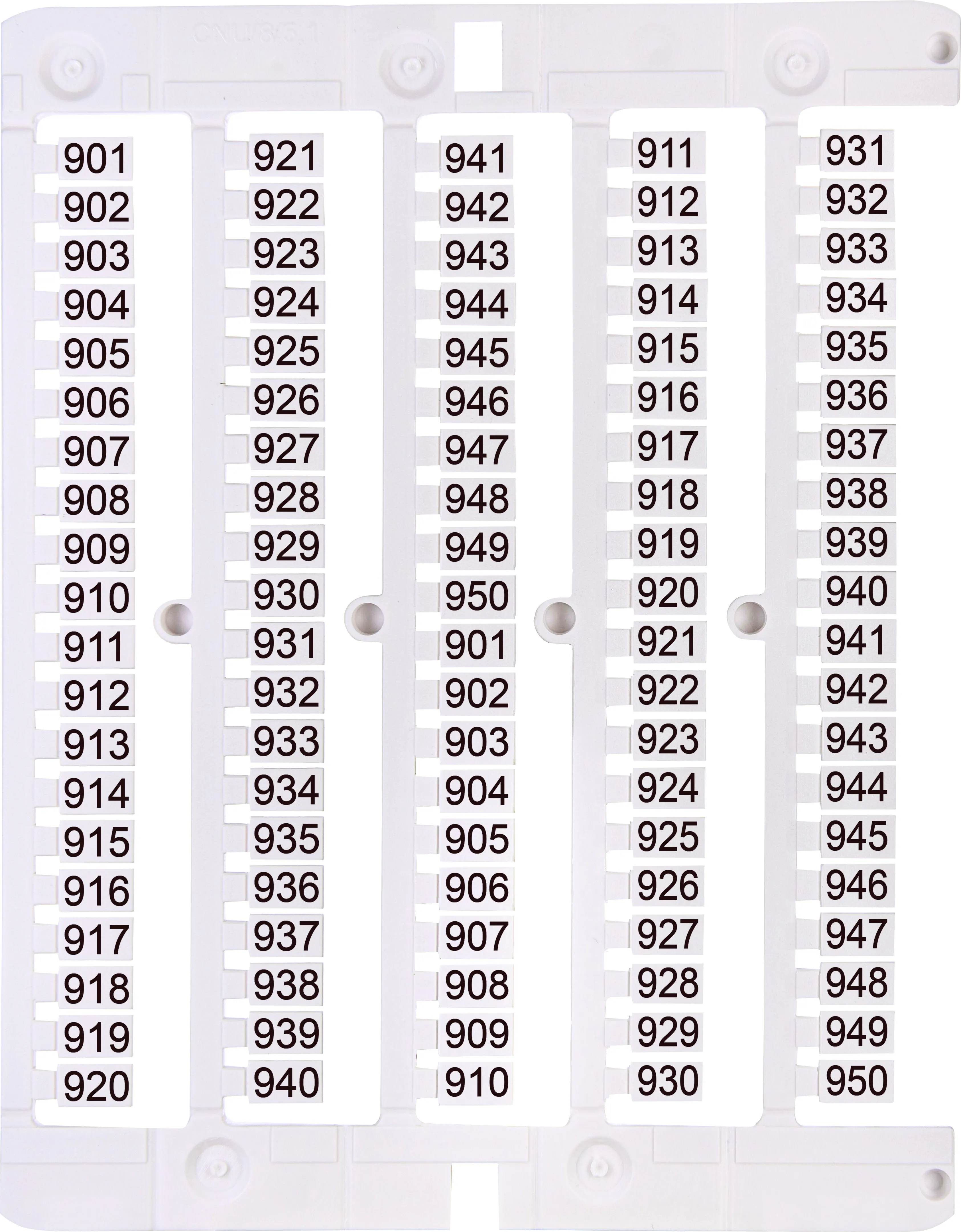 Listwa opisowa ES-NU0851901 003903095