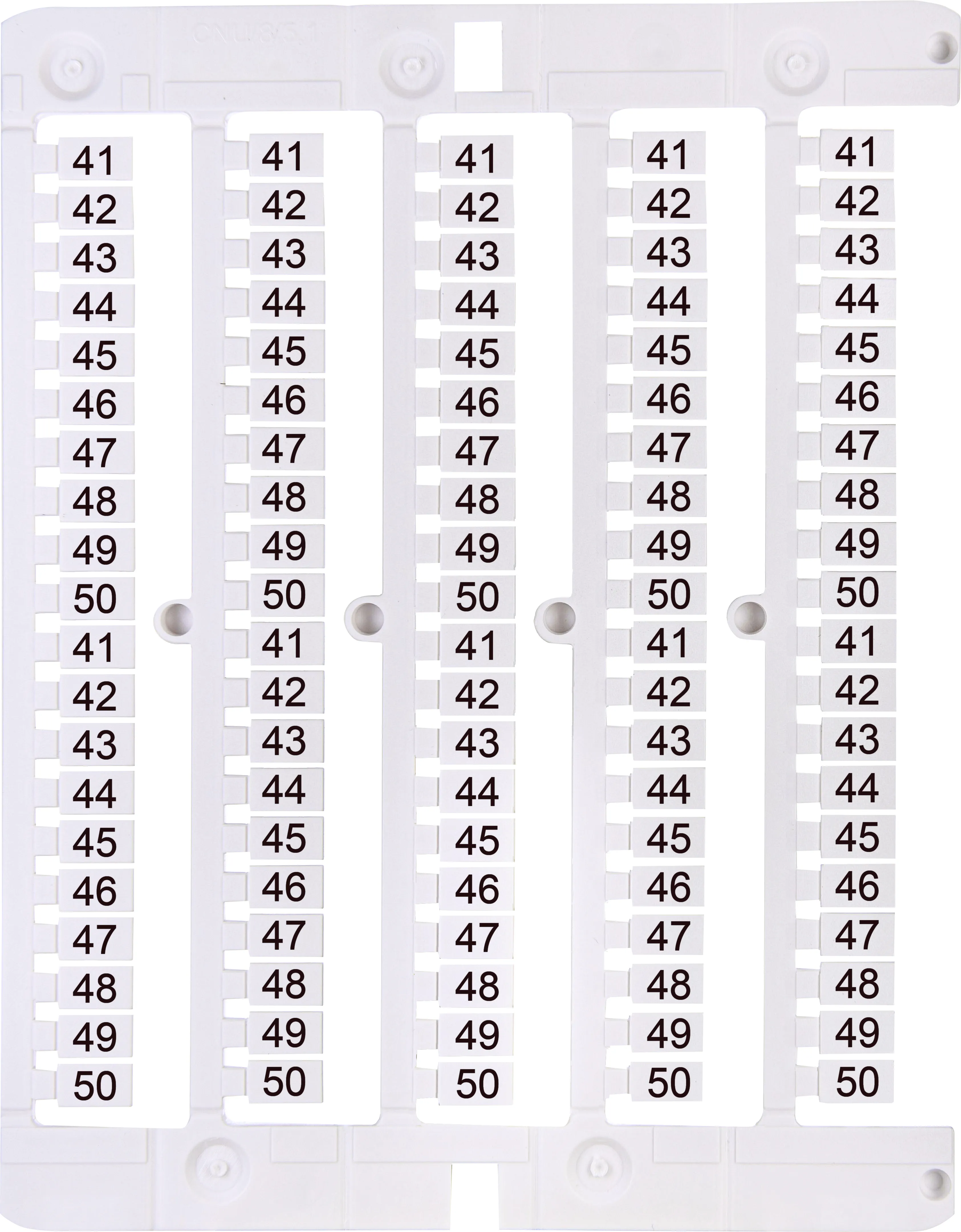 Listwa opisowa ES-NU0851550 003903101