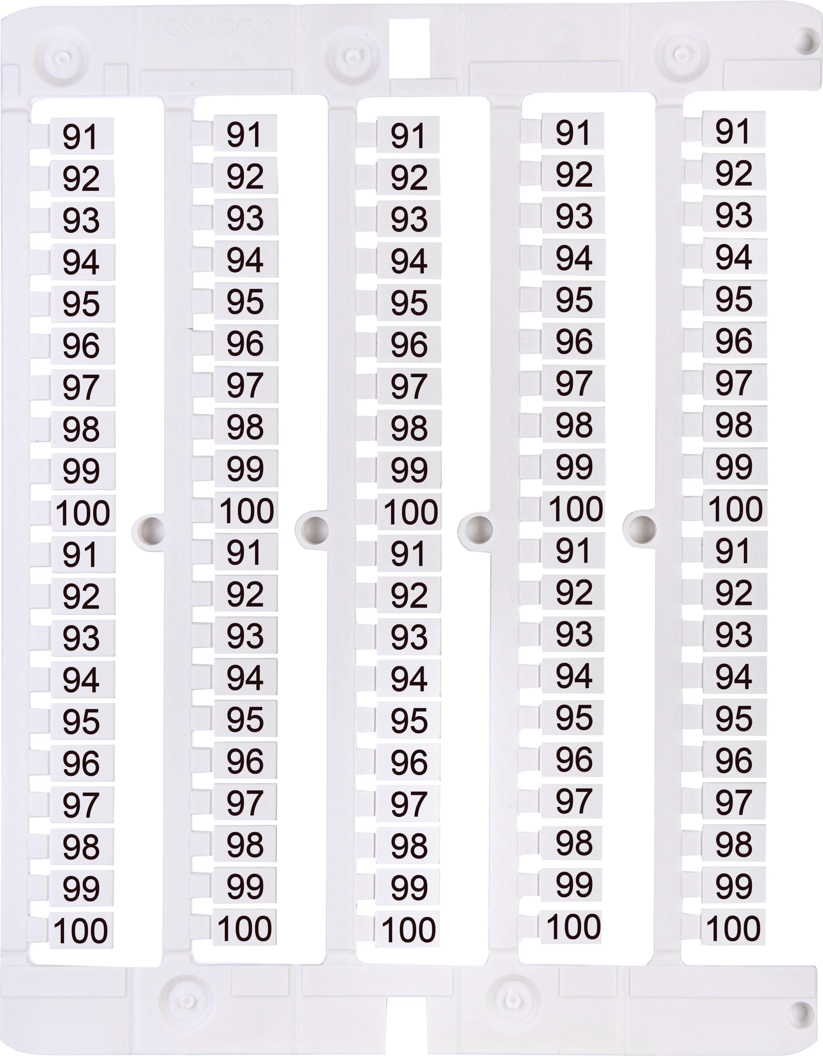 Listwa opisowa ES-NU0851600 003903106