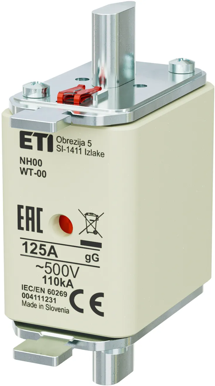 Wkładka topikowa NH00 gG 125A/500V G 004111231