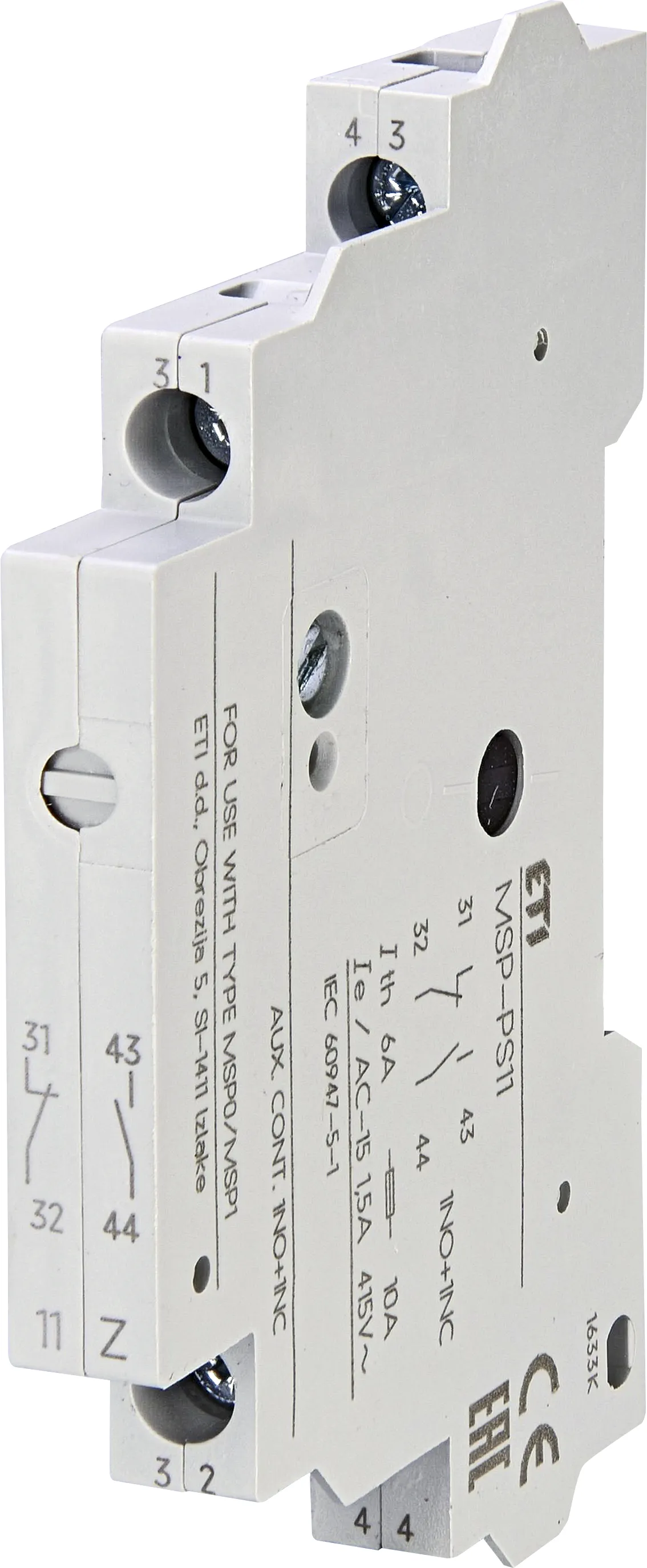 Styki pomocnicze MSP-PS11 004646631