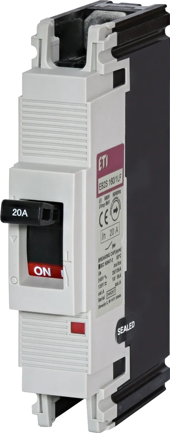 Wyłącznik mocy EB2S 160/1LF 20A 1p 004671002