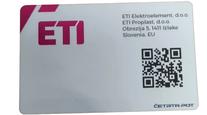 Obraz EVC-RFID card
