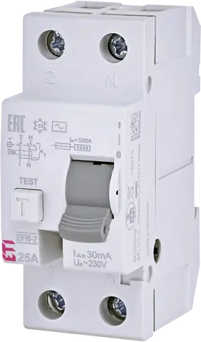 * EFI6-2 AC 25/0.03