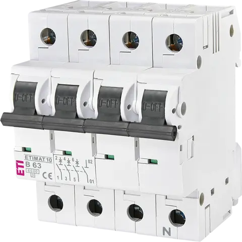 ETIMAT 10 3p+N B63 6kA