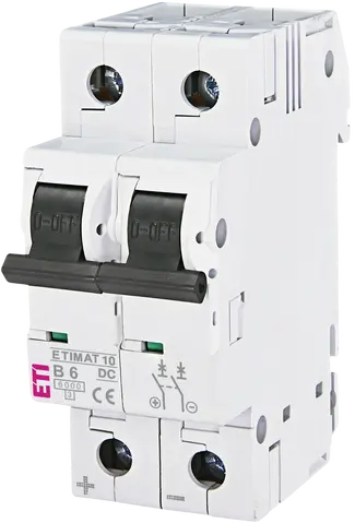 ETIMAT 10-DC 2p B6 6kA