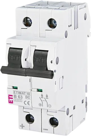 ETIMAT 10-DC 2p B63 6kA