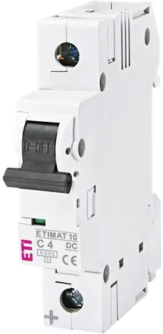 ETIMAT 10-DC 1p C4 6kA