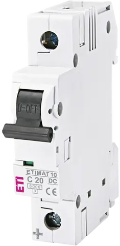 ETIMAT 10-DC 1p C20 6kA