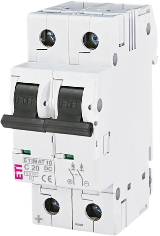 ETIMAT 10-DC 2p C20 6kA