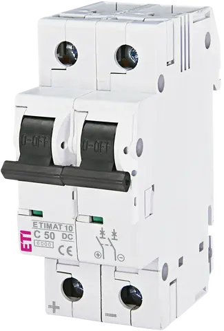 ETIMAT 10-DC 2p C50 6kA