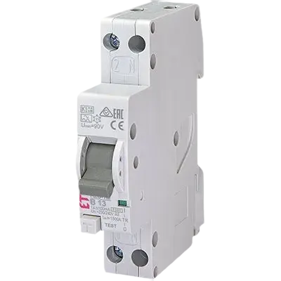 Obraz *KZS-1M 1p+N AC B13/0.01 6kA