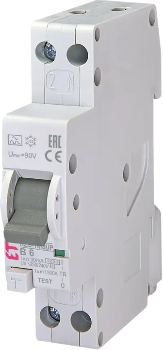 Obraz *KZS-1M-SUP 1p+N A B6/0.03 6kA