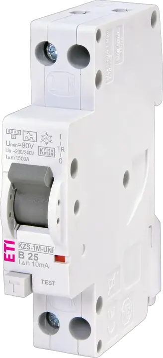Obraz KZS-1M-UNI 1p+N A B25/0.01