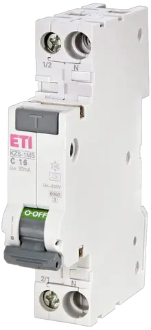 KZS-1MS 1p+N A C16/0.03