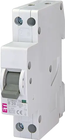 ETIMAT 1N 1p+N B20 6kA