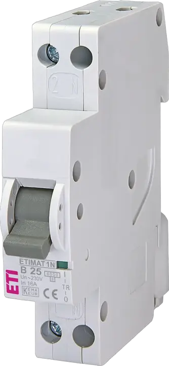 Obraz ETIMAT 1N 1p+N B25 6kA