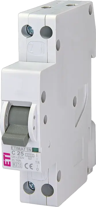 Obraz ETIMAT 1N 1p+N C25 6kA
