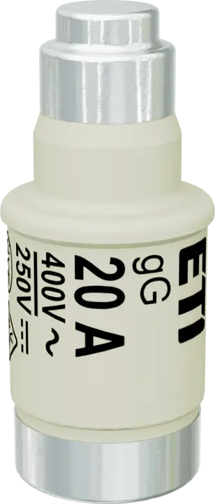 Obraz D02 gG 20A/400V