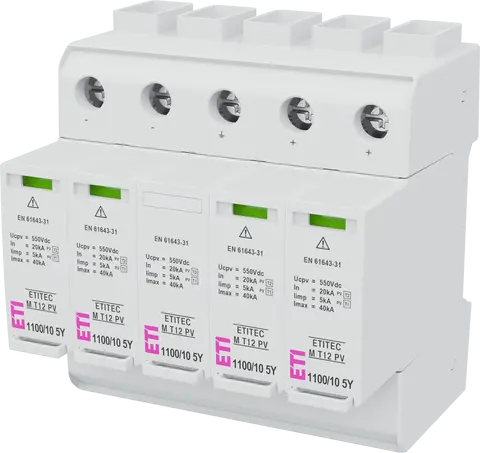 Obraz ETITEC M T12 PV 1100/10 5Y RC