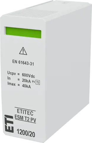 MOD. ESM T2 PV 600/20 M