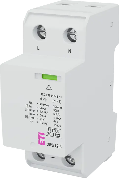 Obraz ETITEC SG T123 255/12,5 1+1 RC