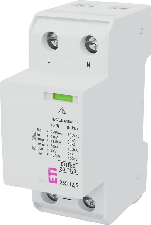 Obraz ETITEC SG T123 255/12,5 1+1 RC